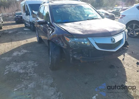 2011 Acura Mdx Technology Package z USA, uszkodzony, nr VIN 2HNYD2H61BH513388